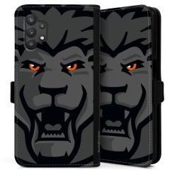 Sideflip mit langer Lasche schwarz