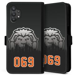 Sideflip mit langer Lasche schwarz