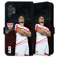 Sideflip mit langer Lasche schwarz