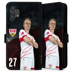 Sideflip mit langer Lasche schwarz