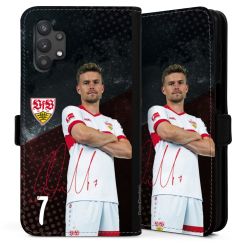 Sideflip mit langer Lasche schwarz