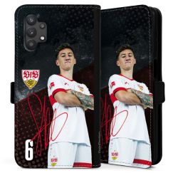 Sideflip mit langer Lasche schwarz