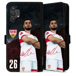 Sideflip mit langer Lasche schwarz