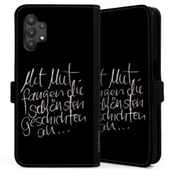 Sideflip mit langer Lasche schwarz