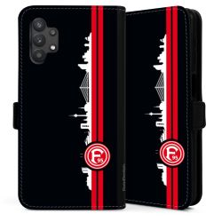 Sideflip mit langer Lasche schwarz