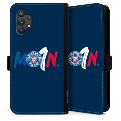 Sideflip mit langer Lasche schwarz