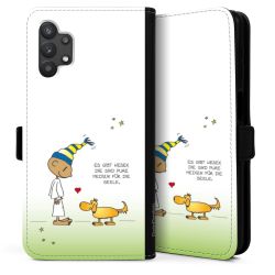 Sideflip mit langer Lasche schwarz