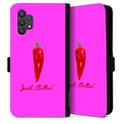 Sideflip Fodral med flap svart