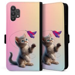 Sideflip Fodral med flap svart