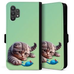 Sideflip Fodral med flap svart