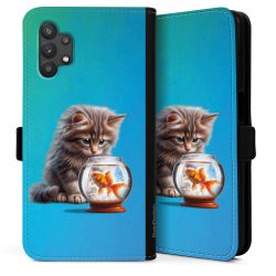 Sideflip Fodral med flap svart