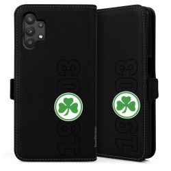 Sideflip mit langer Lasche schwarz