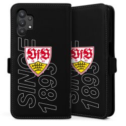 Sideflip mit langer Lasche schwarz