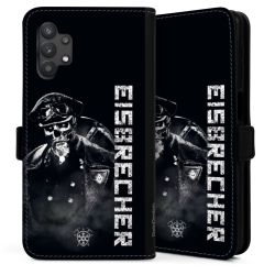 Sideflip mit langer Lasche schwarz