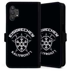 Sideflip mit langer Lasche schwarz