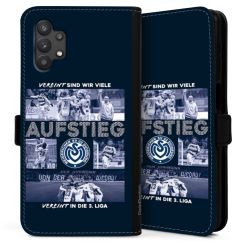 Sideflip mit langer Lasche schwarz