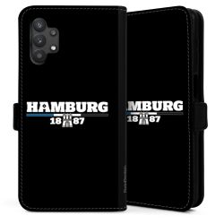 Sideflip mit langer Lasche schwarz