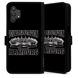 Sideflip mit langer Lasche schwarz