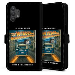 Sideflip mit langer Lasche schwarz