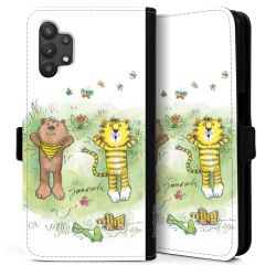 Sideflip Fodral med flap svart