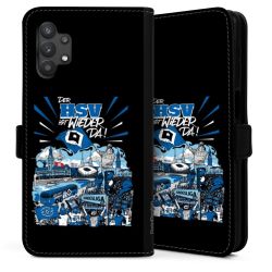 Sideflip mit langer Lasche schwarz