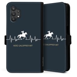 Sideflip Fodral med flap svart