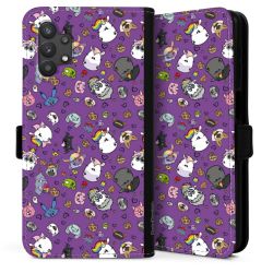 Sideflip mit langer Lasche schwarz