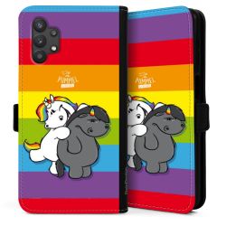 Sideflip mit langer Lasche schwarz