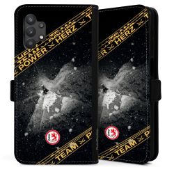 Sideflip mit langer Lasche schwarz