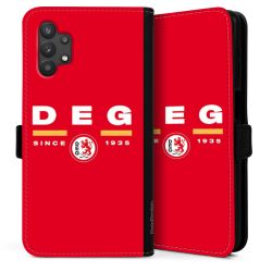 Sideflip mit langer Lasche schwarz