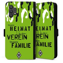 Sideflip mit langer Lasche schwarz