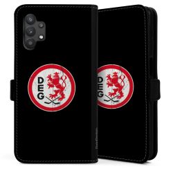 Sideflip mit langer Lasche schwarz