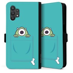 Sideflip mit langer Lasche schwarz