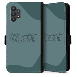 Sideflip Fodral med flap svart