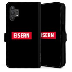 Sideflip mit langer Lasche schwarz