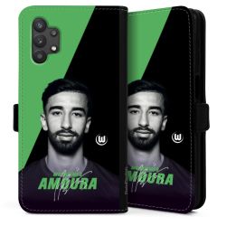 Sideflip mit langer Lasche schwarz