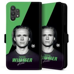 Sideflip mit langer Lasche schwarz