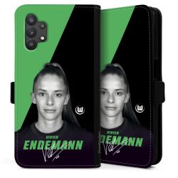 Sideflip mit langer Lasche schwarz