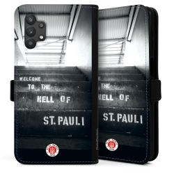 Sideflip mit langer Lasche schwarz