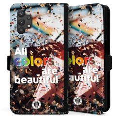 Sideflip mit langer Lasche schwarz