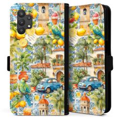 Sideflip mit langer Lasche schwarz