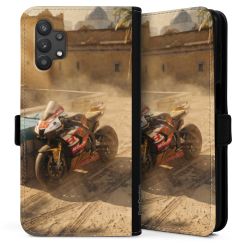 Sideflip mit langer Lasche schwarz