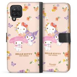 Sideflip mit langer Lasche schwarz