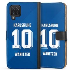 Sideflip mit langer Lasche schwarz