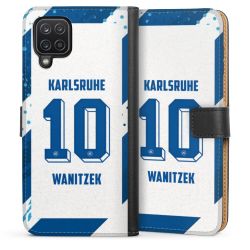 Sideflip mit langer Lasche schwarz