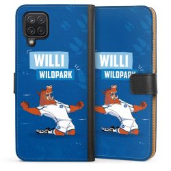 Sideflip mit langer Lasche schwarz