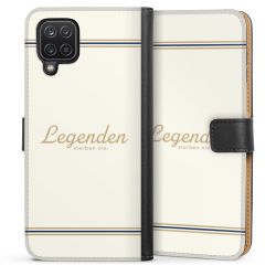 Sideflip mit langer Lasche schwarz