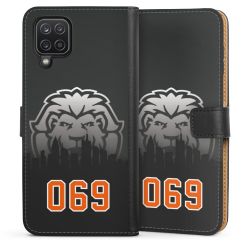 Sideflip mit langer Lasche schwarz