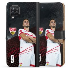 Sideflip mit langer Lasche schwarz