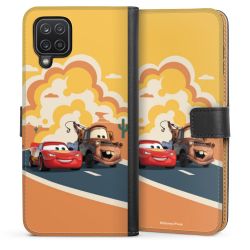 Sideflip mit langer Lasche schwarz